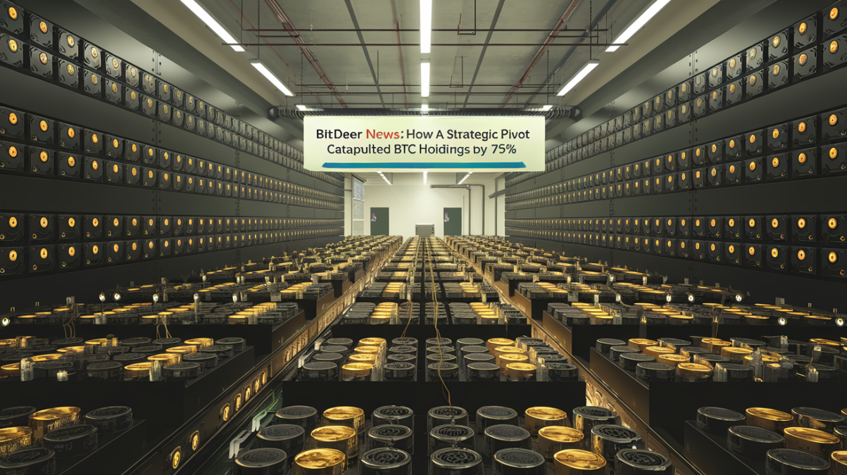 Bitdeer News: How a Strategic Pivot Catapulted Its BTC Holdings by 75% Bitdeer News
